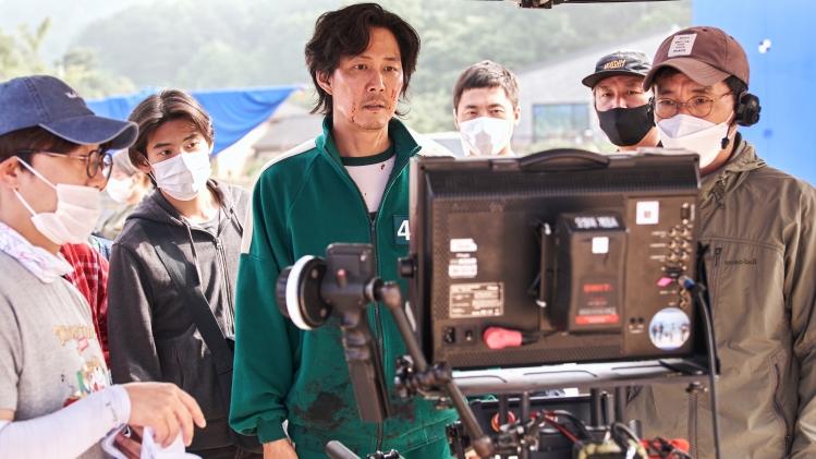 Lee Jung-jae sur le tournage de la saison 1 de Squid Game