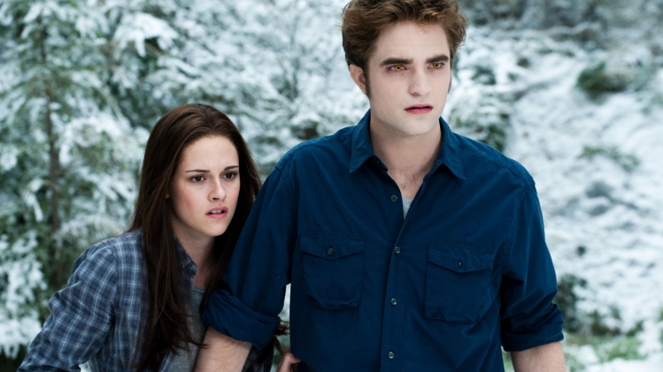 Kirsten Stewart et Robert Pattinson incarnaient Bella Swan et Edward Cullen dans la version ciné de la saga Twilight.