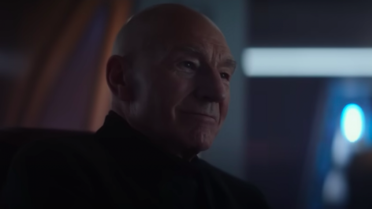 Patrick Stewart dans la saison 3 de Star Trek : Picard.