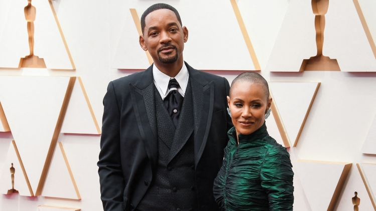 Will Smith et sa femme à la cérémonie des Oscars 2022