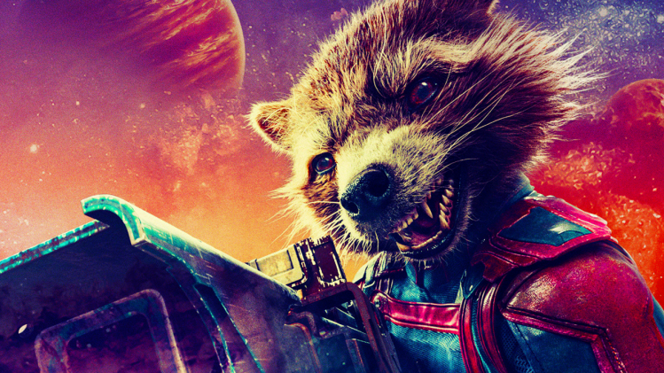 Bradley Cooper prête sa voix à Rocket dans la saga Les gardiens de la galaxie.