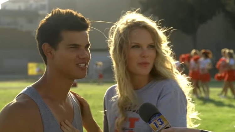 Taylor Lautner et Taylor Swift, ici dans le film Valentine