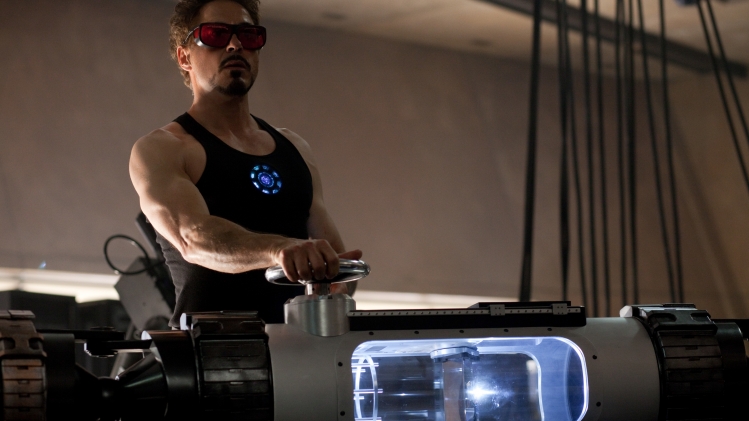 Robert Downey Junior dans le film Iron Man 2