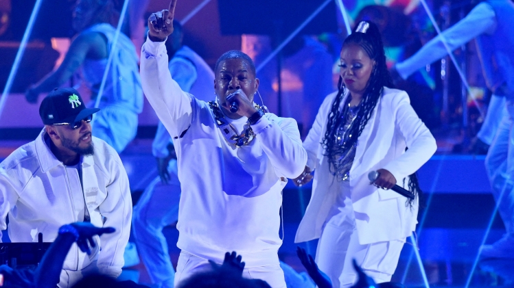 Busta Rhymes performant lors des BET Awards 