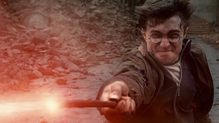 Harry Potter (Daniel Radcliffe) dans Harry Potter et les Reliques de la Mort, partie 2.