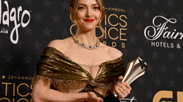 Amanda Seyfried lors des Critics Choice Awards le 15 janvier 2023