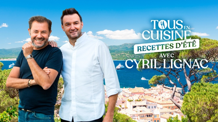 Cyril Lignac et Jérôme Anthony dans Tous en cuisine sur M6
