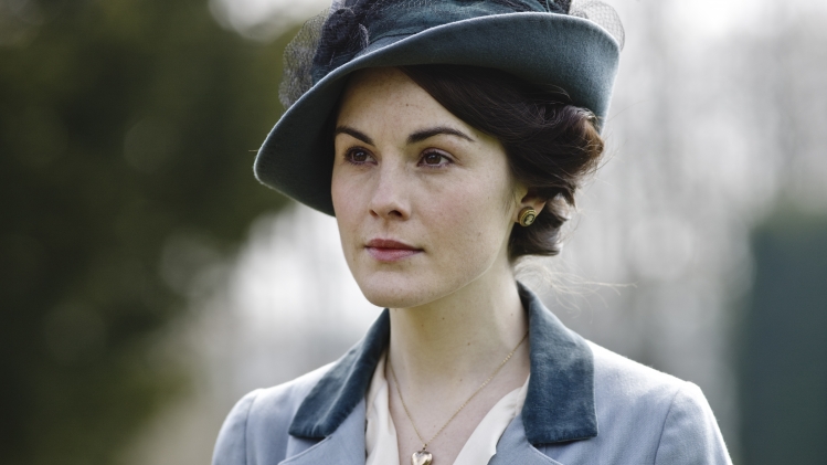 Mary Crawley (Michelle Dockery) dans la première saison de Downton Abbey.
