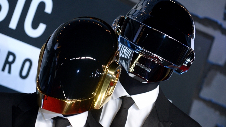 Daft Punk lors des MTV Video Music Awards à New York en 2013