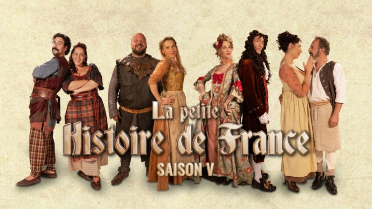 La série humoristique La petite histoire de France revient pour une cinquième saison inédite sur W9.
