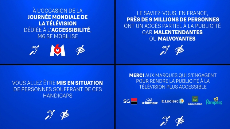 France Télévisions, Canal+ et M6 vont sensibiliser les téléspectateurs aux troubles de la vision et de l