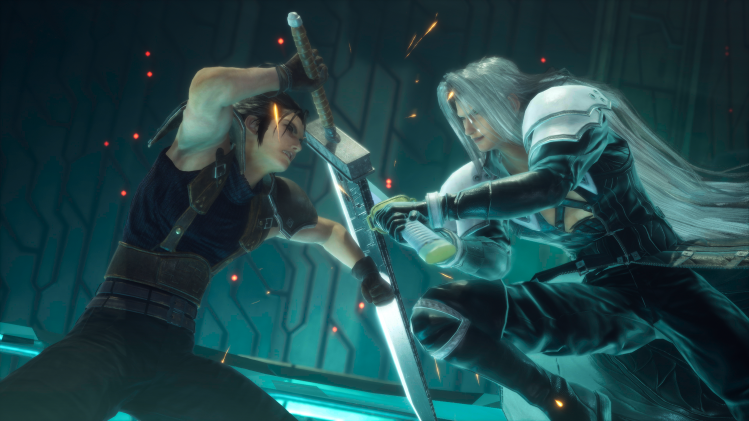 Avec Crisis Core : Final fantasy VII Reunion, il est possible de retrouver Zack, Sephiroth et leurs grosses épées