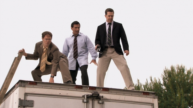 Le plaisir du parkour, passage iconique de la saison 6 de The Office, le se prolonge dans une nouvelle vidéo inédite.