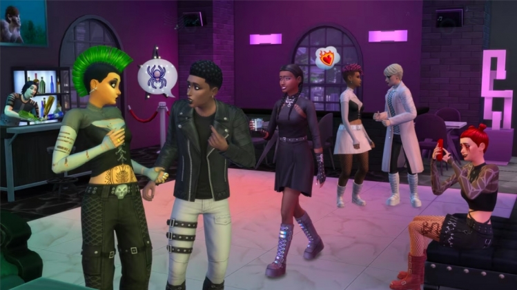Les Sims 4 dévoilent le kit Style gothique.