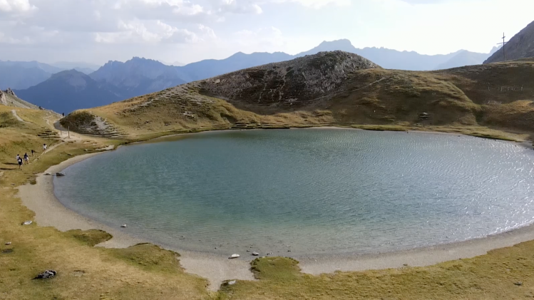 Le lac de Souliers, à 2490 m d’altitude.