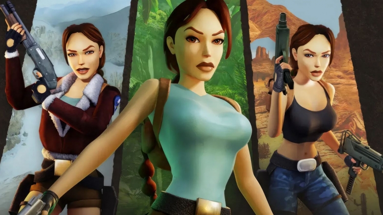 La version remasterisée des trois premiers jeux Tomb Raider s