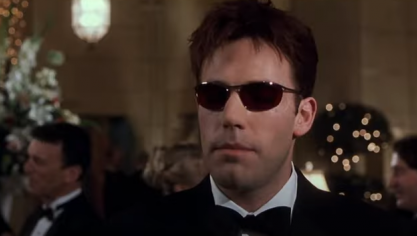 Ben Affleck dans le rôle de Daredevil dont le film est sortie au cinéma en 2003