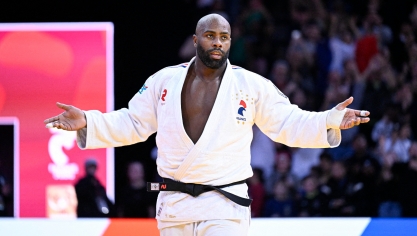 Teddy Riner a remporté le Tournoi de Paris, à six mois des Jeux olympiques.