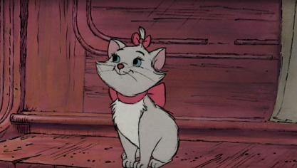 La petite Daisy dans les Aristochats