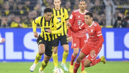 Borussia Dortmund - Bayern Munich en Bundesliga, le 8 octobre 2022 à Dortmund.