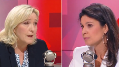 Apolline de Malherbe a comparé Marine Le Pen à Paul Mirabel