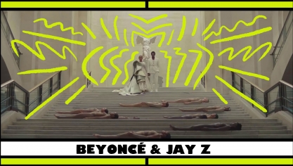 Beyoncé et Ja-Z en plein clip au Louvre avec La Victoire de Samthrace derrière décrypté dans un épisode de Artjacking !.