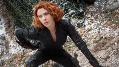 Scarlett Johansson en tant que Natasha Romanoff alias Black Widow.
