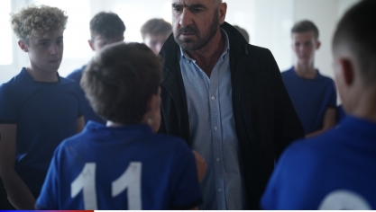 Cantona dans Le colosse aux pieds d