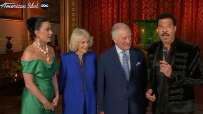 Le roi Charles III et la reine Camilla ont fait une apparition surprise dans American Idol.