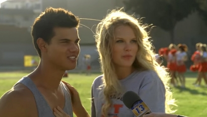 Taylor Lautner et Taylor Swift, ici dans le film Valentine