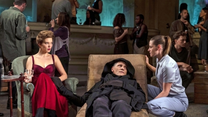 Léa Seydoux, Viggo Mortensen et Kristen Stewart dans Les crimes du futur de David Cronenberg, ce lundi 22 mai sur Canal+. 