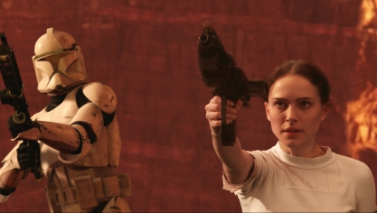 Natalie Portman dans Star Wars, épisode II : L