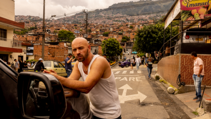 Frank Gastambide dans le film Medellin, le 2 juin sur Prime Video