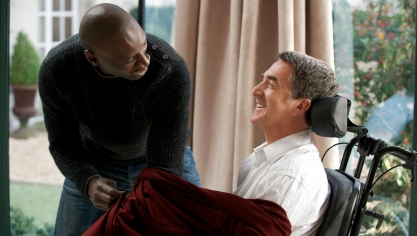 Omar Sy et François Cluzet dans Intouchables.