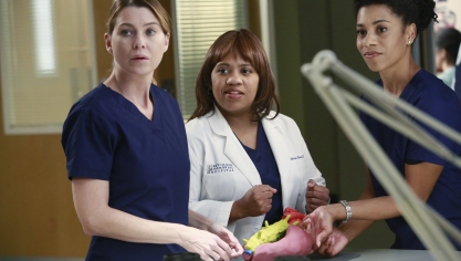 Ellen Pompeo, Chandra Wilson et Kelly Mccreary dans la saison 11 de Grey