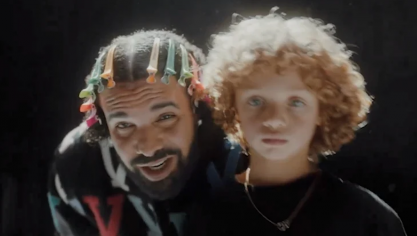 Drake a invité son fils de 5 ans dans le clip de 8 AM in Charlotte. 
