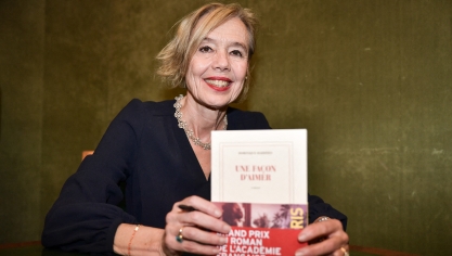Dominique Barbéris, lauréate du prix du roman de l