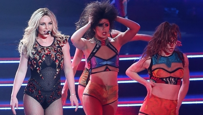 Britney Spears en concert à Las Vegas en 2013. 