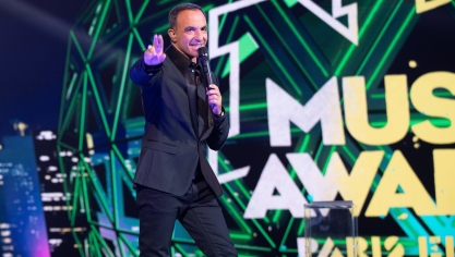 Nikos Aliagas présente les NRJ Music Awards