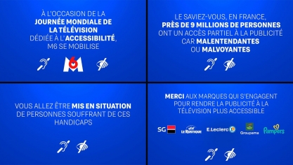 France Télévisions, Canal+ et M6 vont sensibiliser les téléspectateurs aux troubles de la vision et de l