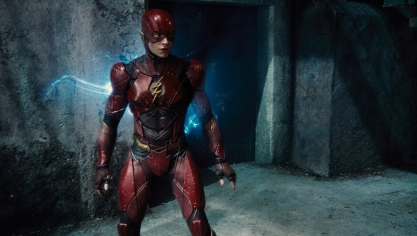 Ezra Miller était déjà apparu dans le costume de Flash pour les besoins des films de la Justice League.