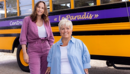 Vanessa Demouy et Mimie Mathy dans l