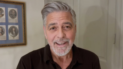 George Clooney présente ses vœux dans une vidéo du 12 janvier 2024 sur le compte de Didier Brémond, maire de la commune de Brignoles, dans le Var.