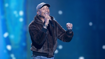 Pharrell Williams a répondu présent pour ce concert événement.