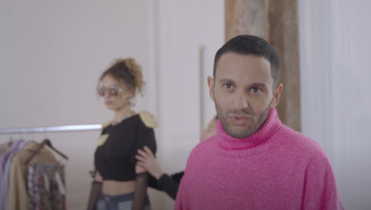 Malik Bentalha dans sa vidéo parodique sur la mode 