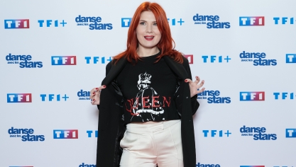 Adeline Toniutti lors du lancement de la nouvelle saison de Danse avec les stars.