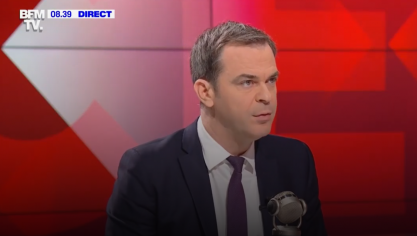Olivier Véran dans le Face-à_face de Philippe Corbière sur BFMTV et RMC