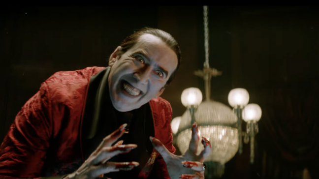 Nicolas Cage interprète Dracula dans le film Renfield