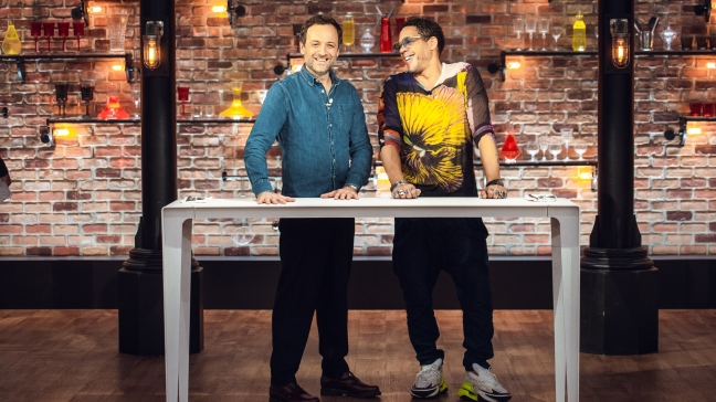 François-Régis Gaudry et JoeyStarr dans Top Chef
