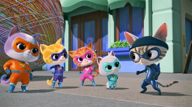 SuperChatons, la nouvelle série d'animation débarque sur Disney Junior à partir du jeudi 1er juin 8h05.